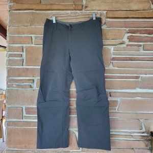 REI Size P10 Lightweight Convertible Pants Green/Grey